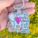 Nurse Proverbs Acrylic Keychain