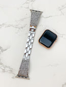 Glitzy Rhinestone Link Watch Bands