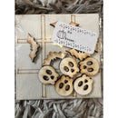 Wooden Tic Tac Toe Sets-Halloween