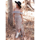 Off Shoulder Maxi Dress