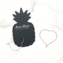 Heart hoops in Steel