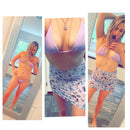 3 Pc Butterfly bikini set