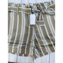 Almond stripe shorts