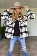 The Black and White Plaid Jacket
