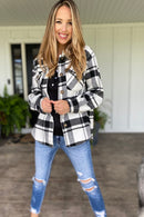 The Black and White Plaid Jacket