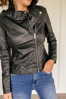 Midler Moto Leather Jacket