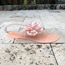 Jelli-51 Nude Blush Pink Sandals Liliana