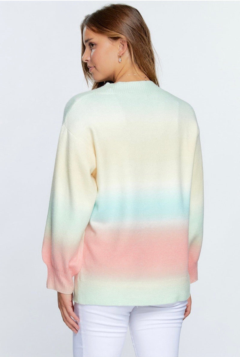 Sherbet Tie-Dye Sweater