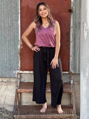 Black Trousers - Crop Length