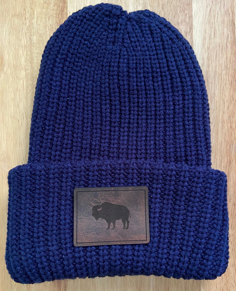 Buffalo Patch Beanies {8 Colors}