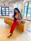 Leopard Print Blazer