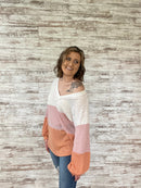 Keep Things Interesting Color Block Top