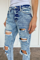 Stone Washed Relaxed Kancan Jeans