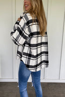 The Black and White Plaid Jacket