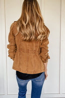 Mirabel Camel Utility Jacket