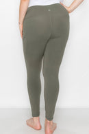 Your Favorite Leggings in Grey Sage -PLUS