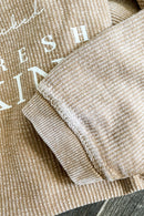 Farm Fresh Pumpkins Corded Sweatshirt