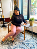 Long Sleeve Lace Bodysuit