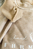 Farm Fresh Pumpkins Corded Sweatshirt