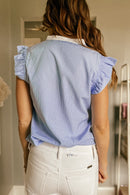 Baby Blues and Ruffles Top