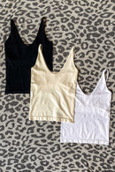 Seamless Cami with Shelf Bra (3 Colors)