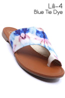 Lili 4 Blue Tye Dye Sandals