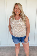 Break It Fast Leopard Knit Top