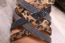 Very G Giselle Leopard Sandal