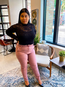 Long Sleeve Lace Bodysuit