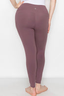 Your Favorite Leggings in Mauve -PLUS