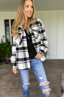 The Black and White Plaid Jacket