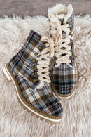 Eli Plaid Boots