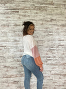 Keep Things Interesting Color Block Top