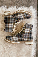 Eli Plaid Boots