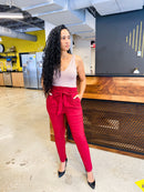 Plunging V Bodysuit Mauve