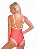 Coral One Piece Swimsuit