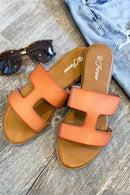 Alibi Sandals in Cognac