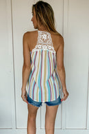 The Mel Marie Striped Tank (S-2XL)