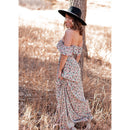 Off Shoulder Maxi Dress