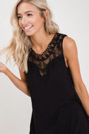 Crochet Neck Swing Top