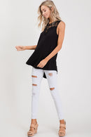 Crochet Neck Swing Top