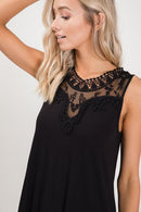 Crochet Neck Swing Top