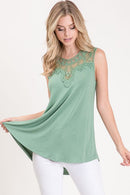 Crochet Neck Swing Top