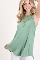 Crochet Neck Swing Top