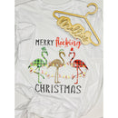Merry Flocking Christmas Graphic Tee 3