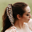 Leopard Hair Tie Bohemian Scarf