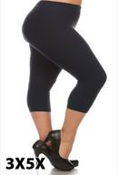 Solid Color Capri Legging- 9 Colors!(176)