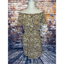 Leopard Off Shoulder Dress