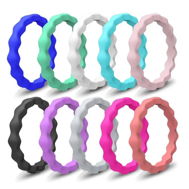 Waves of Silicone Rings