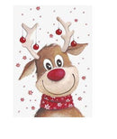 Diamond Dot DIY Paintings-Full Round 12x16- 13 Animal Designs(609)